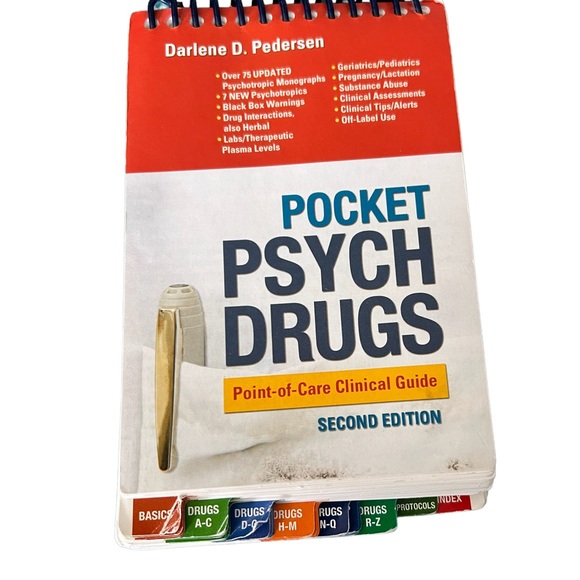 Pocket Psych Drugs : Point-Of-Care Clinical Guide by Darlene D. Pedersen (2009,. - Picture 4 of 4